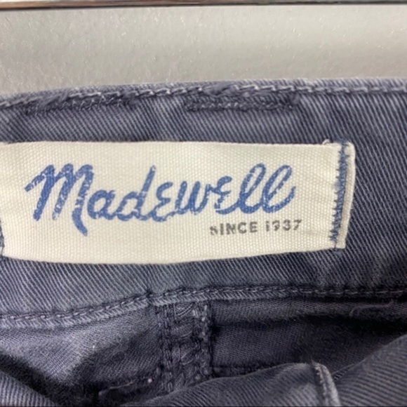 Madewell Moto Ankle Zip Pants Gray Size 24 - Picture 5 of 6